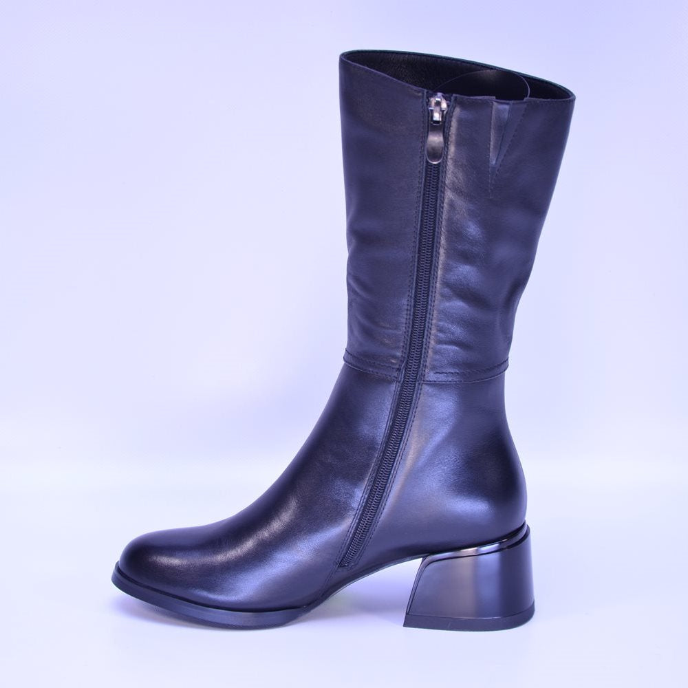 cizme dama 596 negre clasice