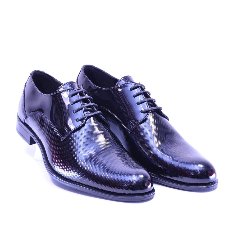 Pantofi barbati lacuiti 011 negri