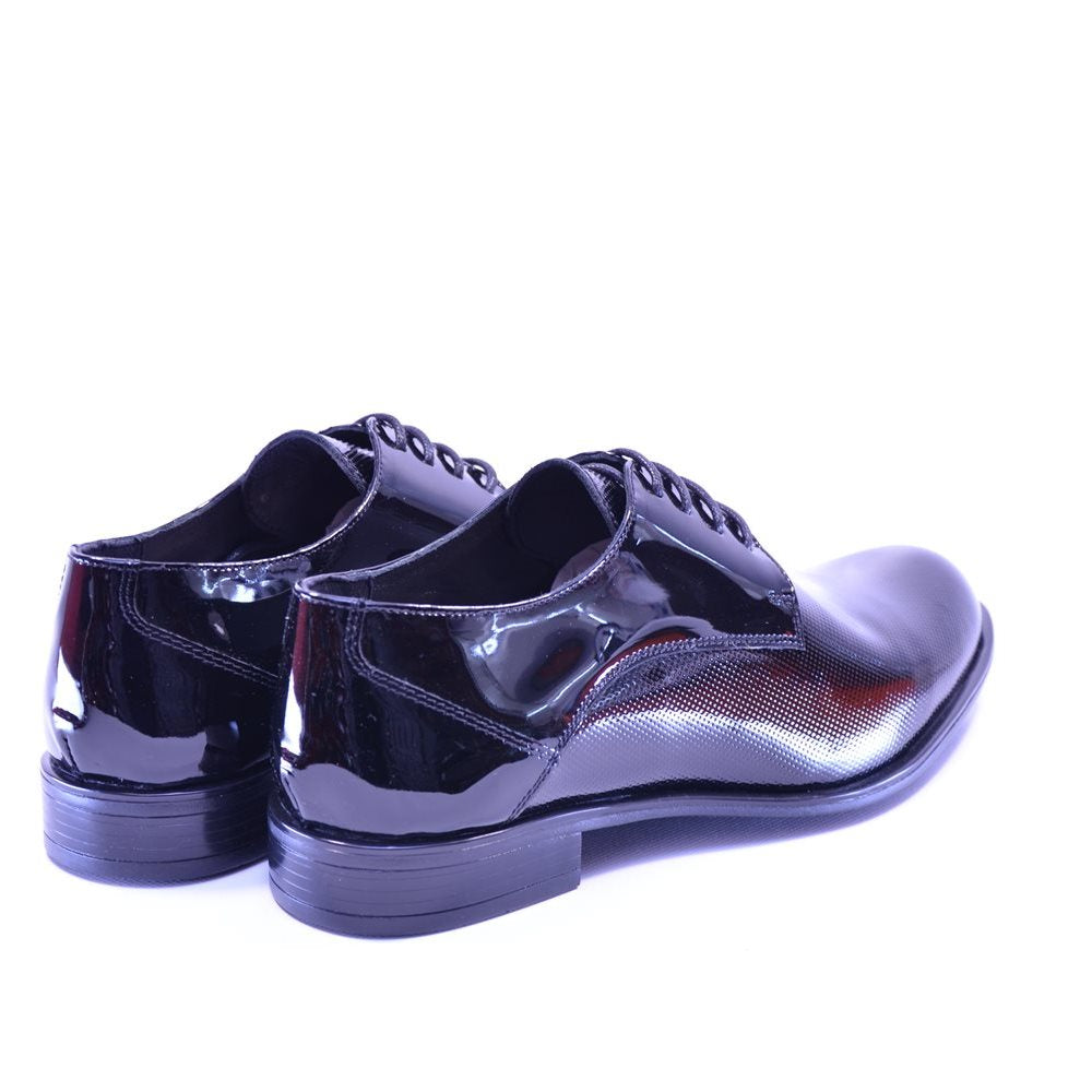Pantofi barbati lacuiti 011 negri