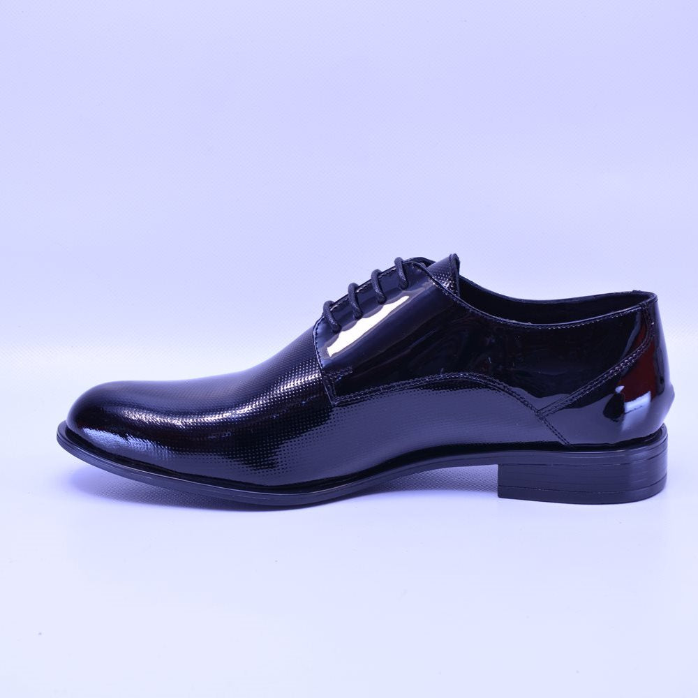 Pantofi barbati lacuiti 011 negri