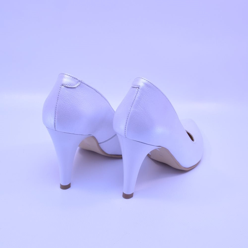 Pantofi dama 1170 albi