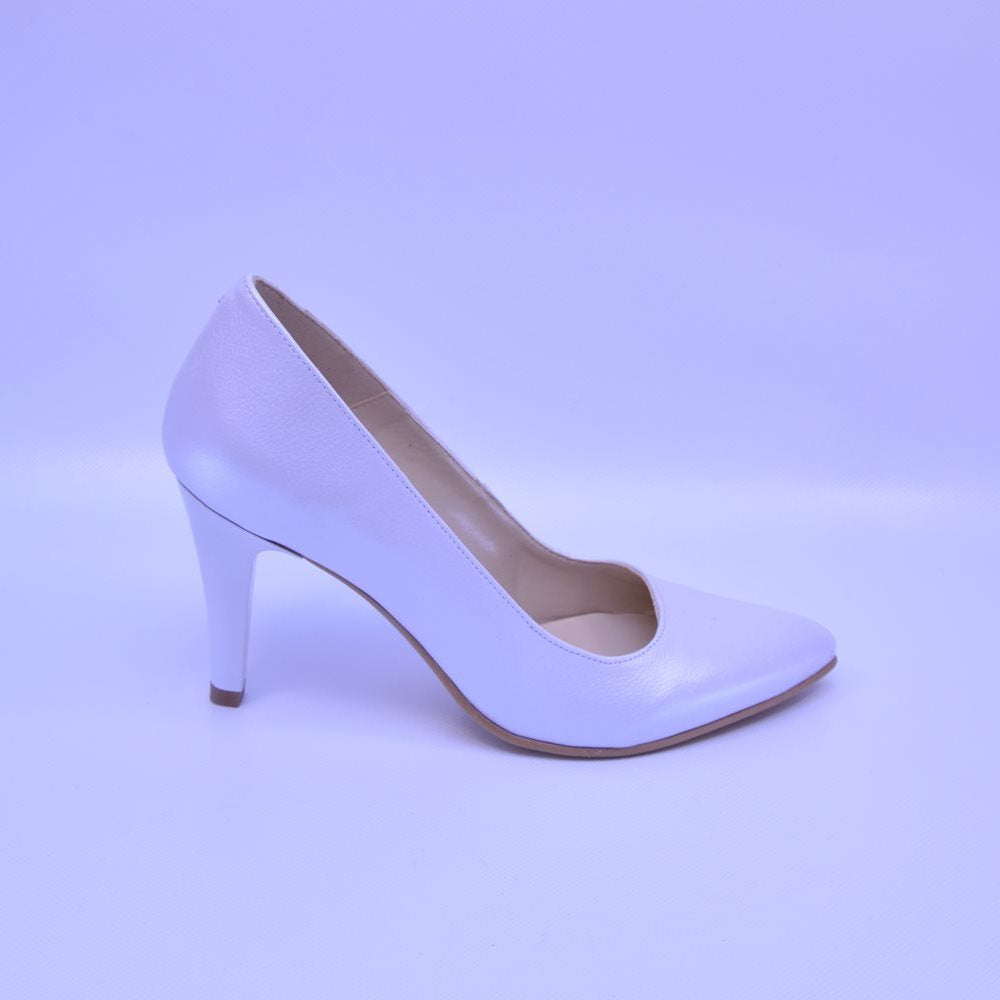Pantofi dama 1170 albi