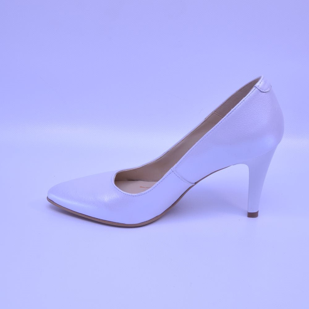 Pantofi dama 1170 albi