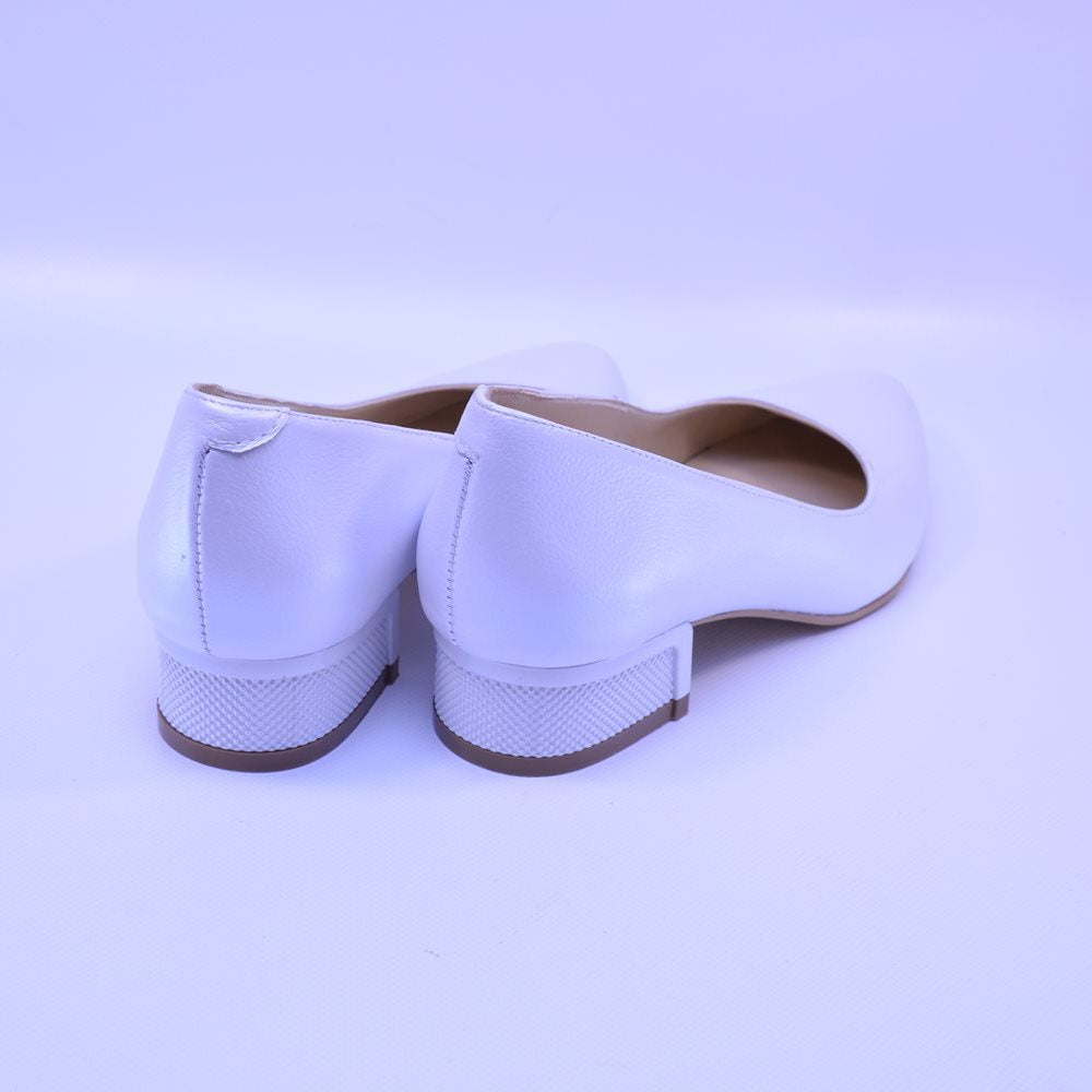 Pantofi dama 1010 albi