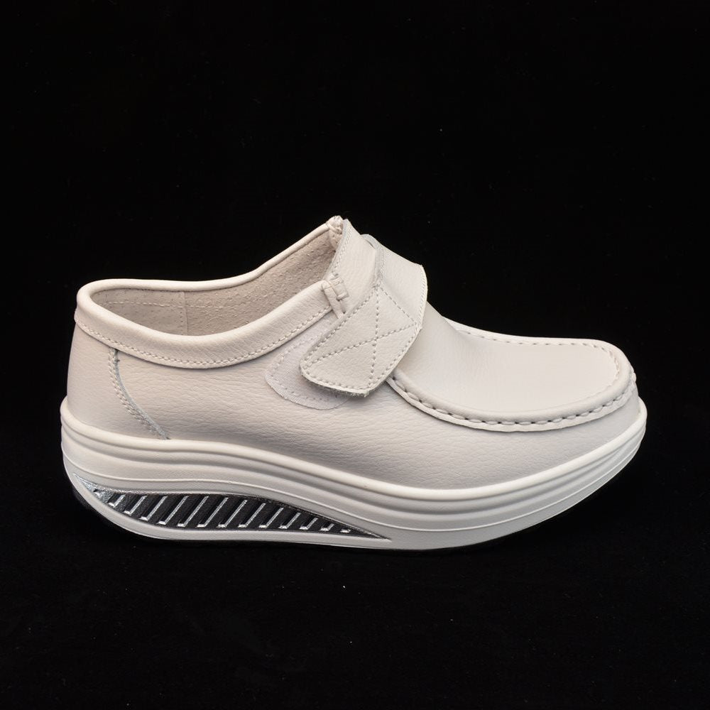Pantofi casual dama 58 albi