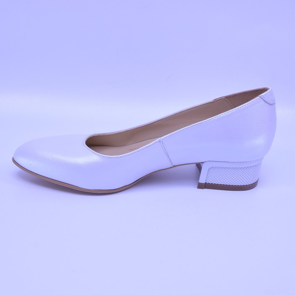 Pantofi dama 1010 albi