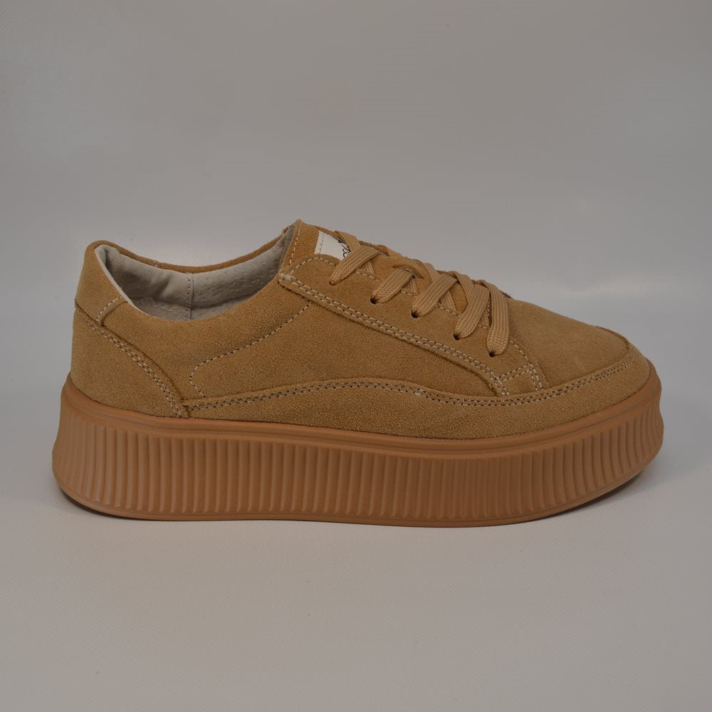 Pantofi dama casual 2023 camel