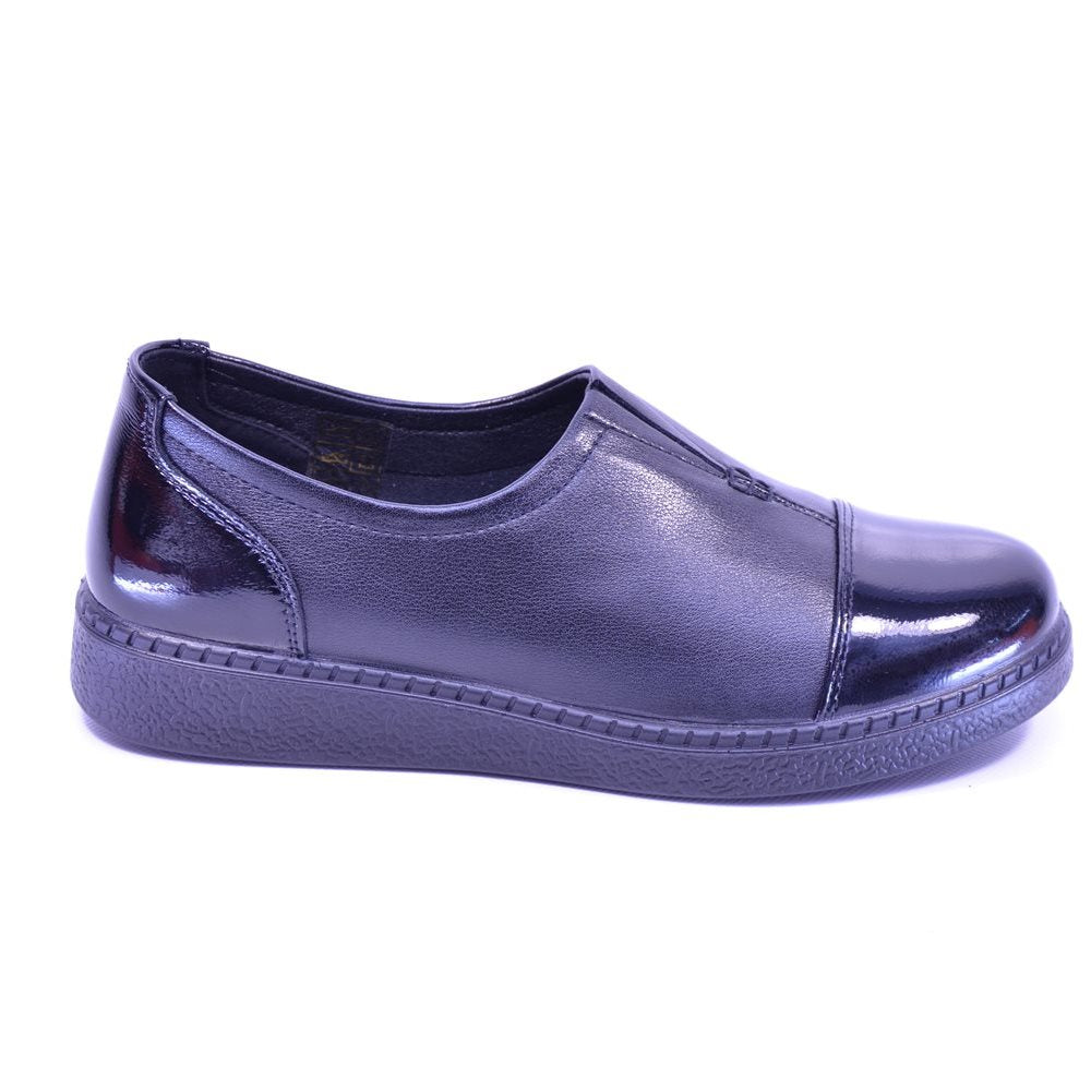 Pantofi casual dama 3158Q negri