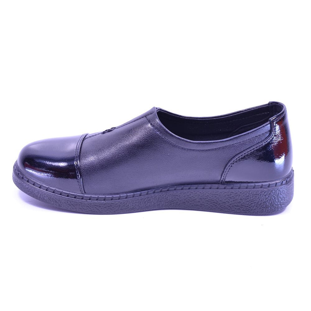 Pantofi casual dama 3158Q negri