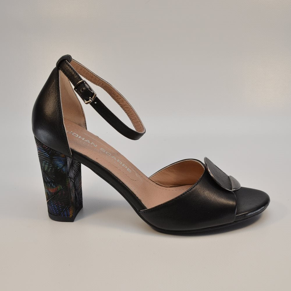 Sandale dama 4255 negru bareta