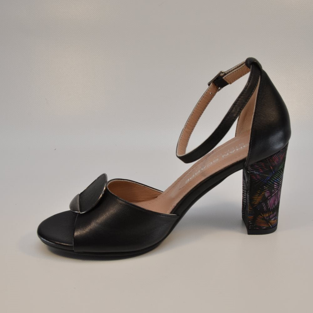 Sandale dama 4255 negru bareta