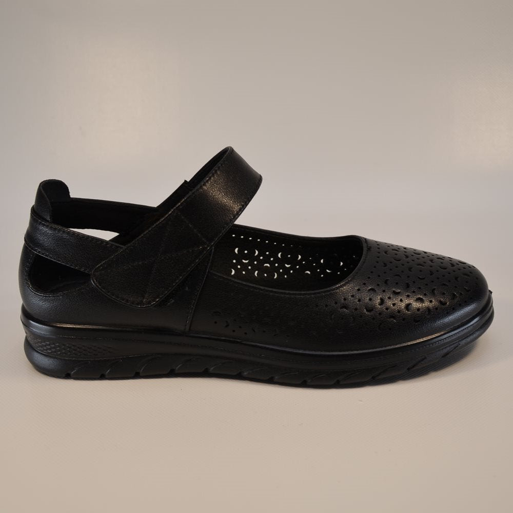 Pantofi casual dama cu scai 3553 negru