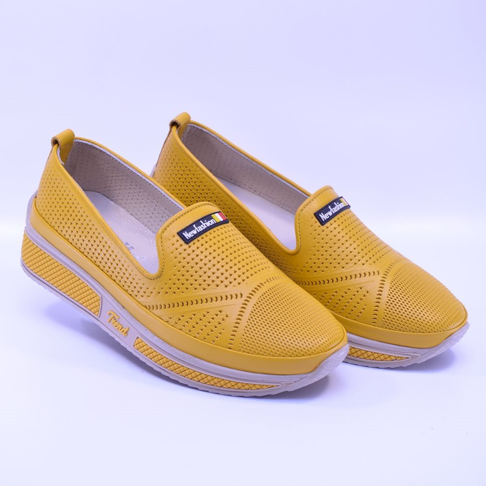Pantofi casual dama YZ20T galben