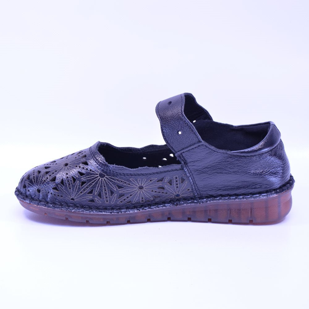 Pantofi casual dama 9390 negri scai