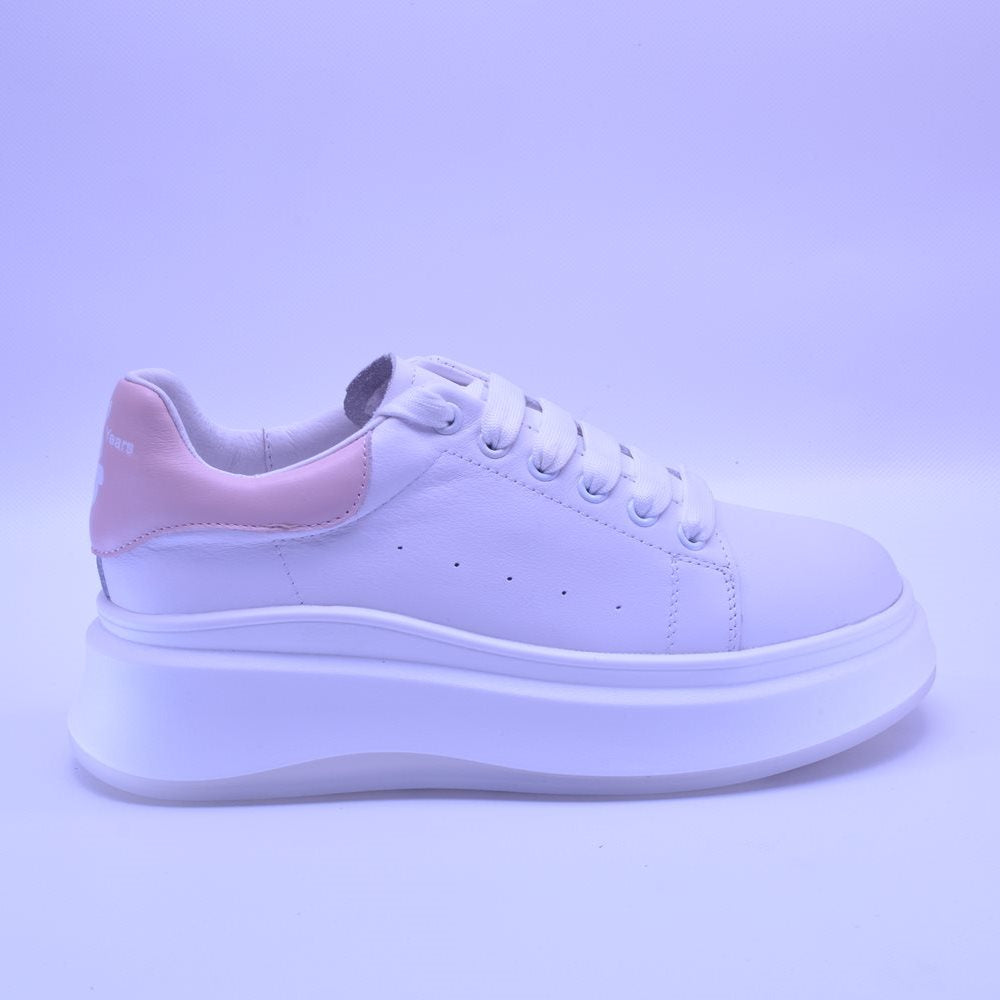 Pantofi casual dama 22126 albi