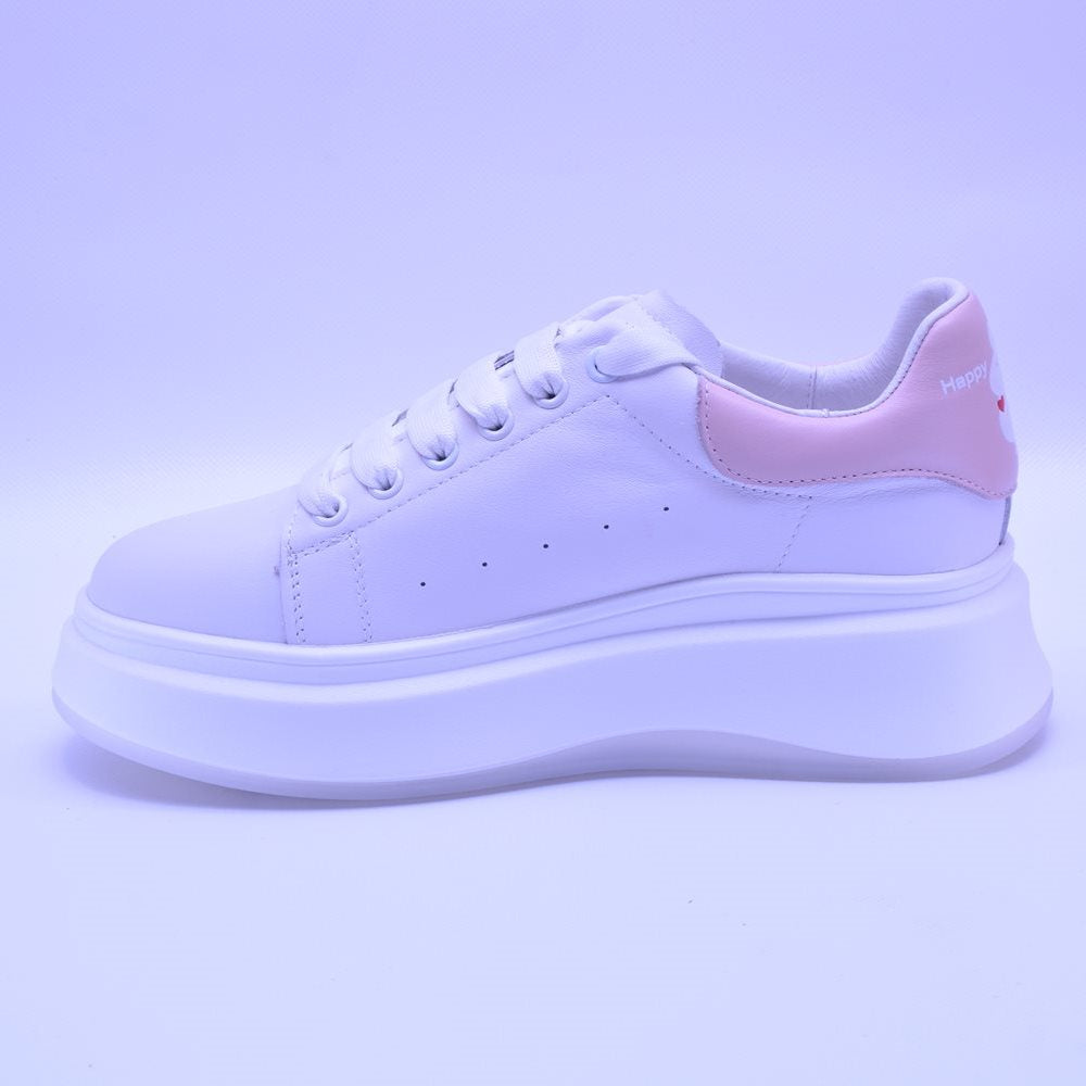 Pantofi casual dama 22126 albi