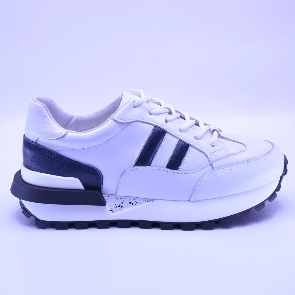 Pantofi sport dama 23371 albi