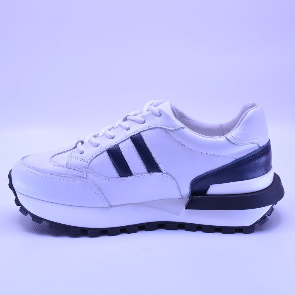 Pantofi sport dama 23371 albi