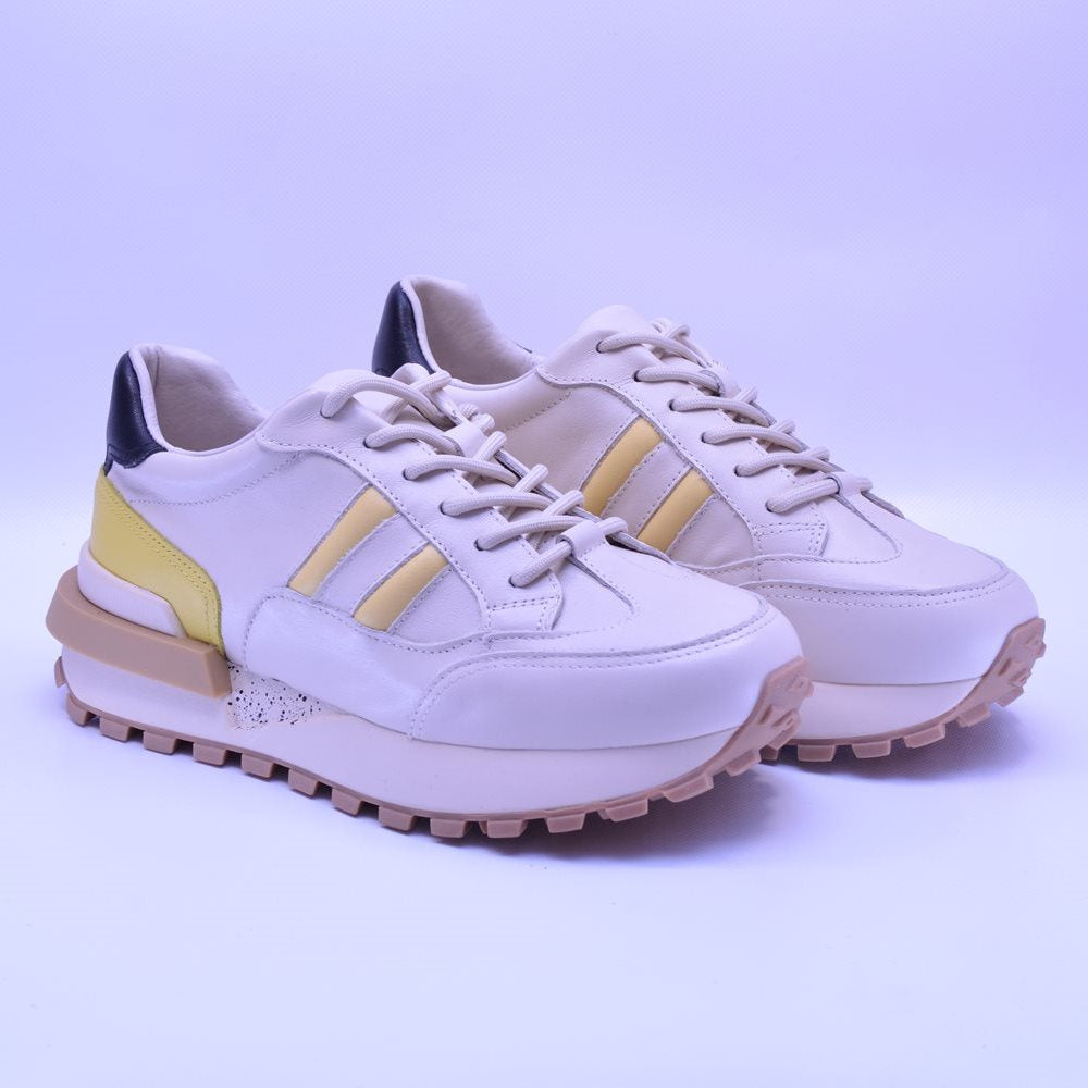 Pantofi sport dama 23371 bej