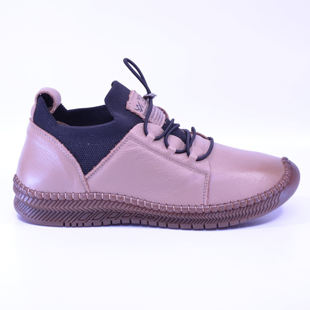 Pantofi casual dama 2051 apricot