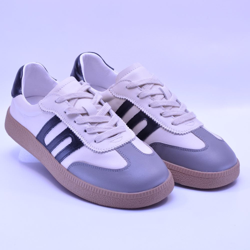 Pantofi sport dama 23176 albi