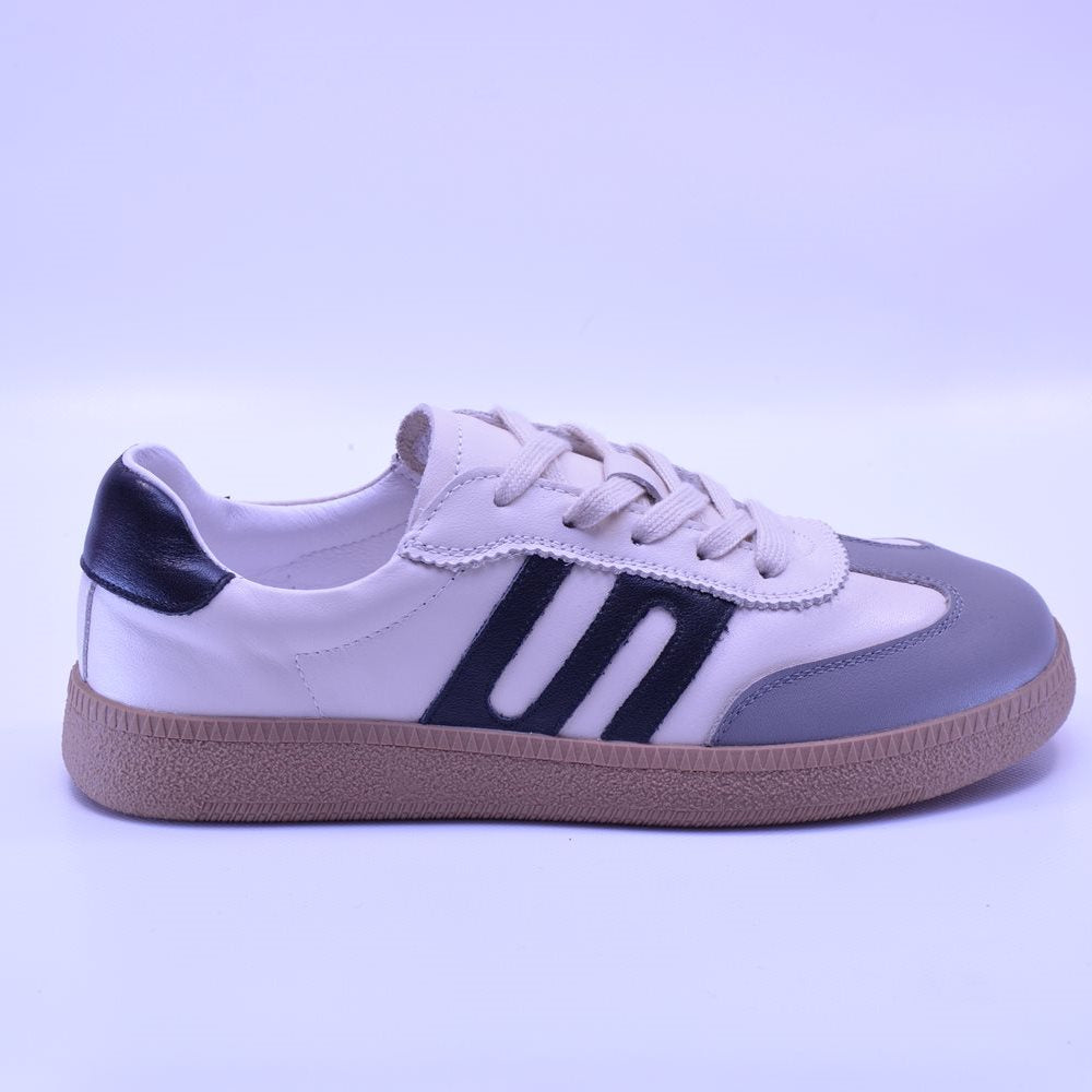 Pantofi sport dama 23176 albi