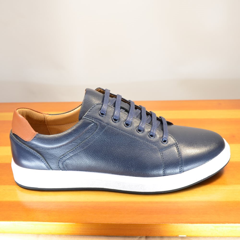 Pantofi casual barbati 17-201 bleumarin
