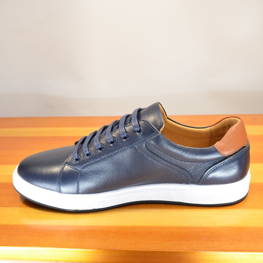 Pantofi casual barbati 17-201 bleumarin