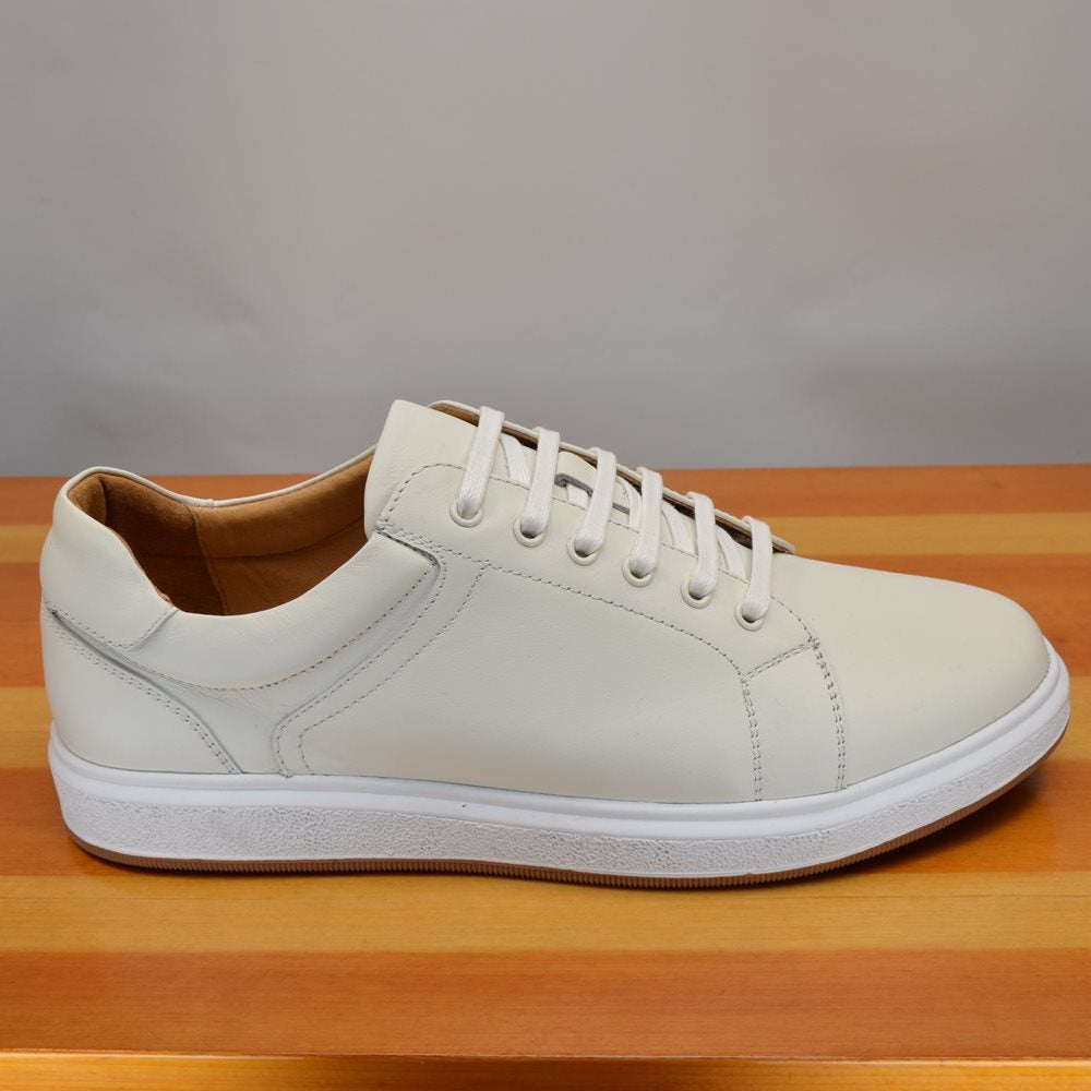 Pantofi casual barbati 17-201 alb