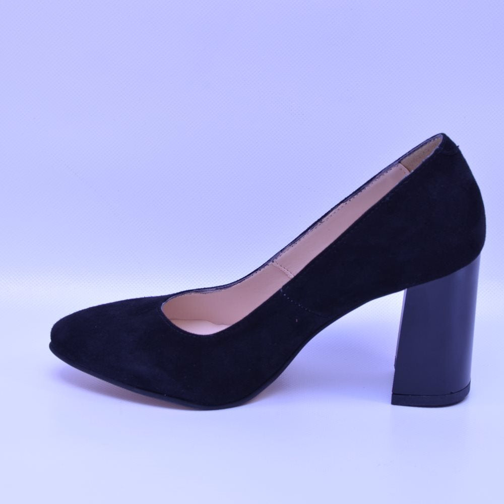 Pantofi dama eleganti 474 negri velur