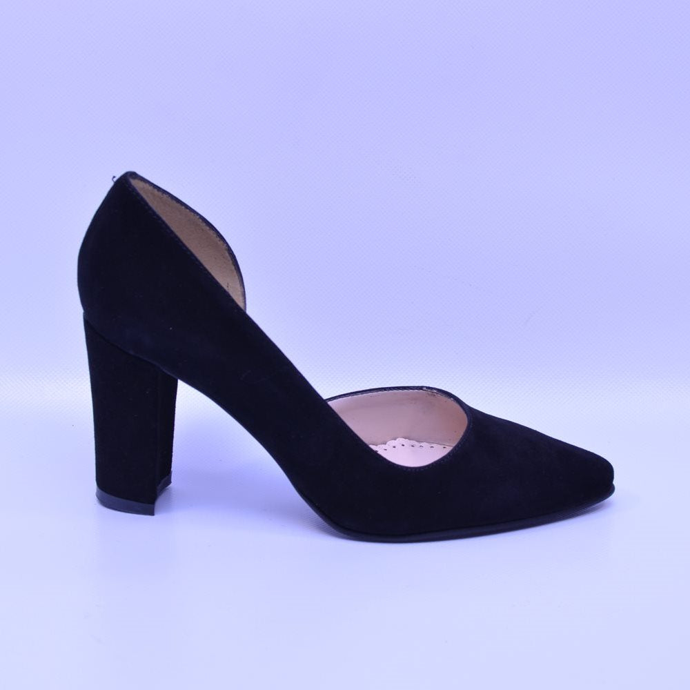 Pantofi dama eleganti 1860 velur negri