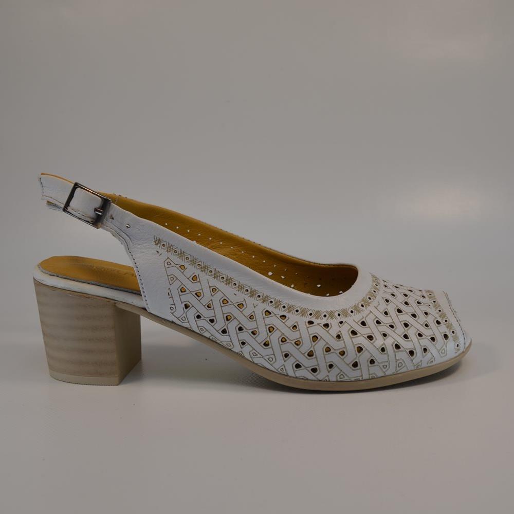 Sandale dama 1068 alb