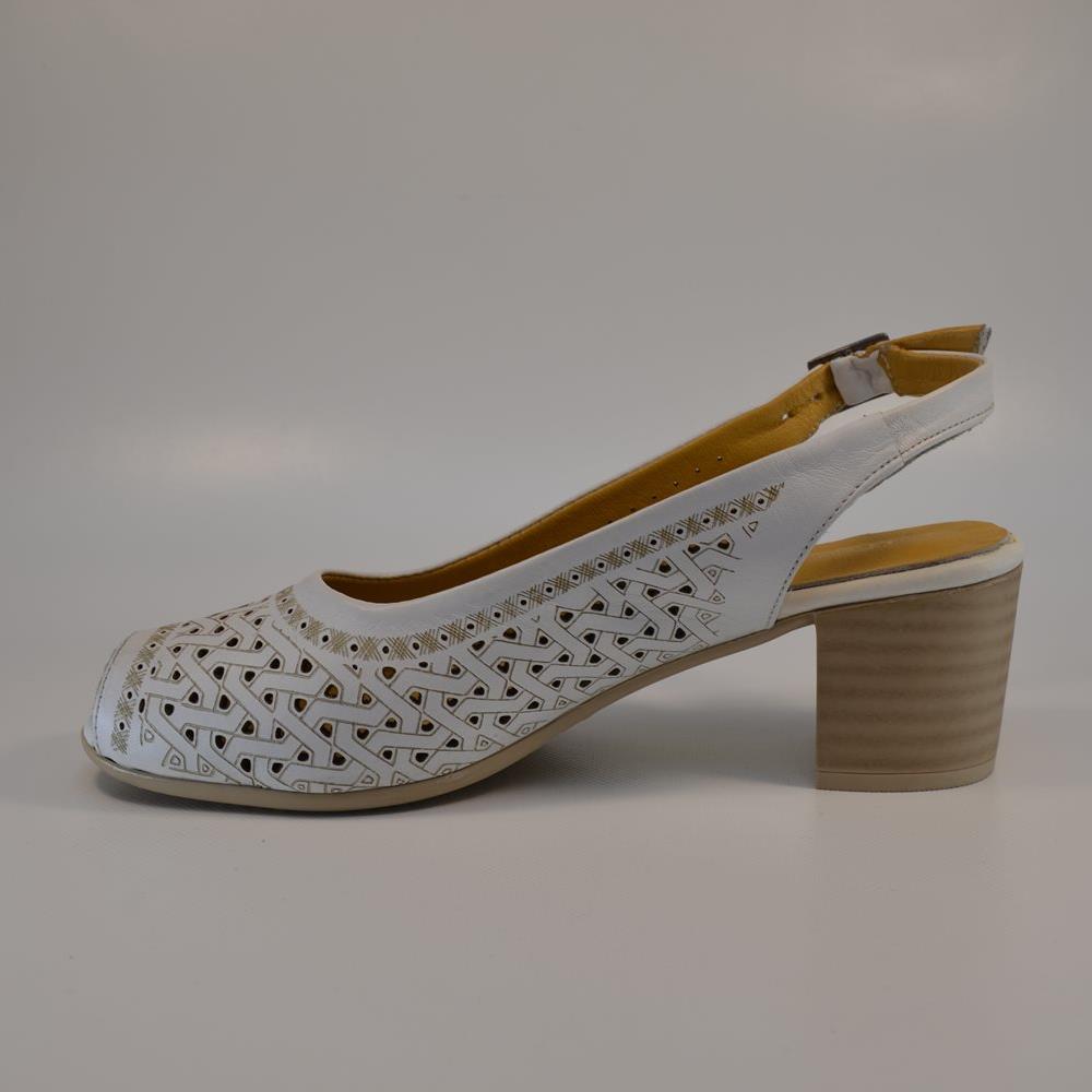 Sandale dama 1068 alb