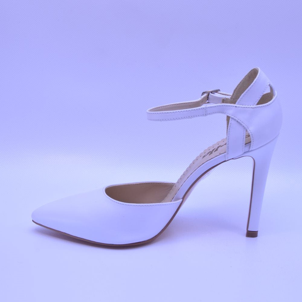 Pantofi dama eleganti 1174 albi