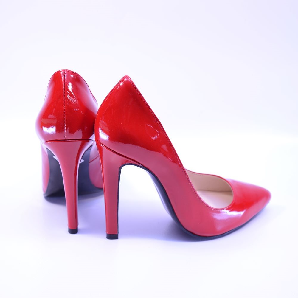 Pantofi dama eleganti 5093 rosii lac