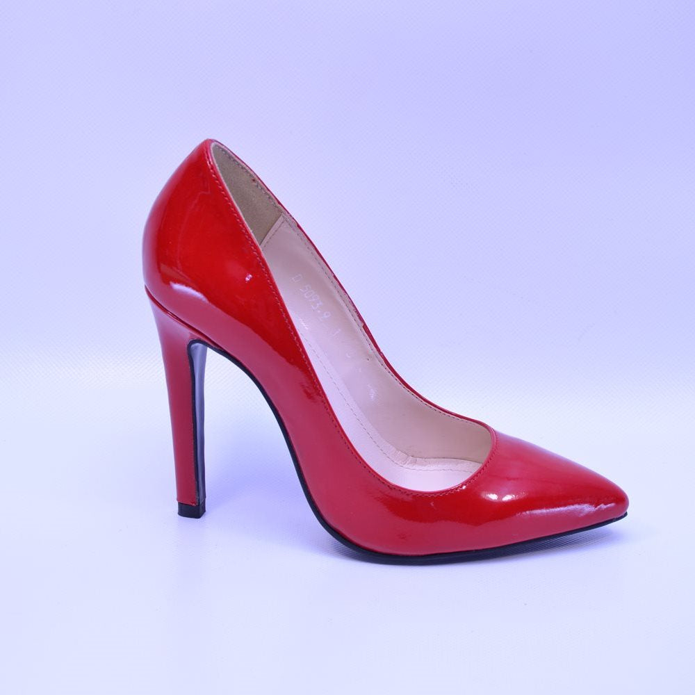 Pantofi dama eleganti 5093 rosii lac