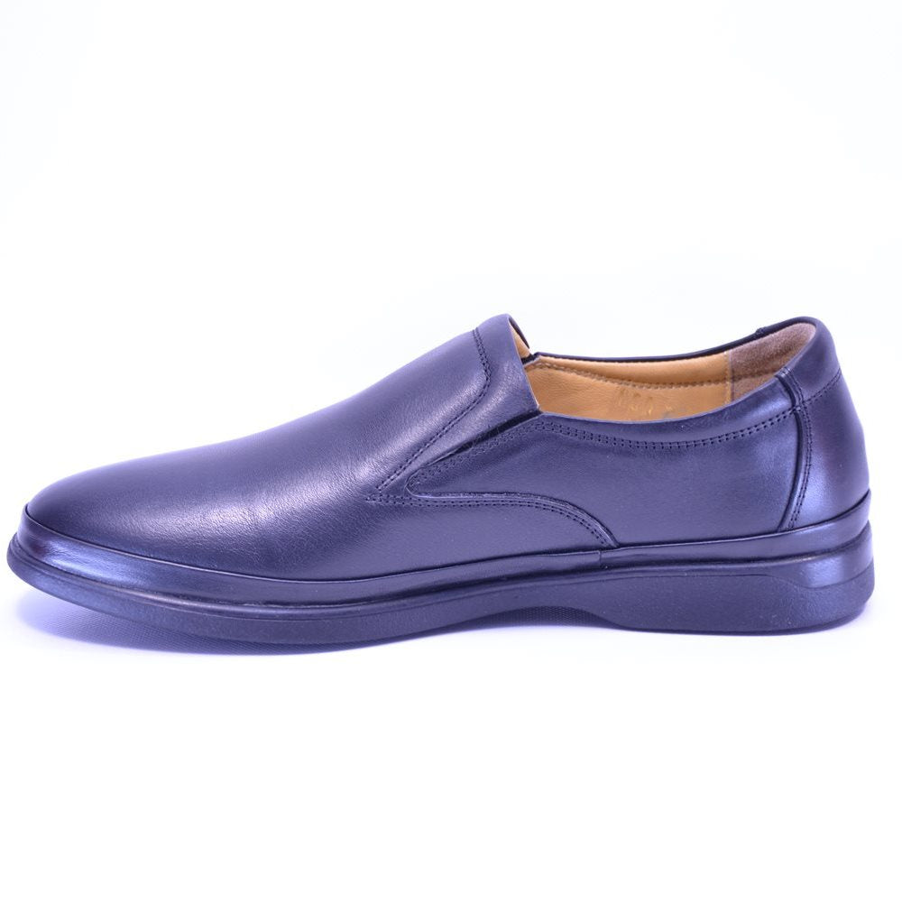 Pantofi barbati 8264 negri fara sireturi