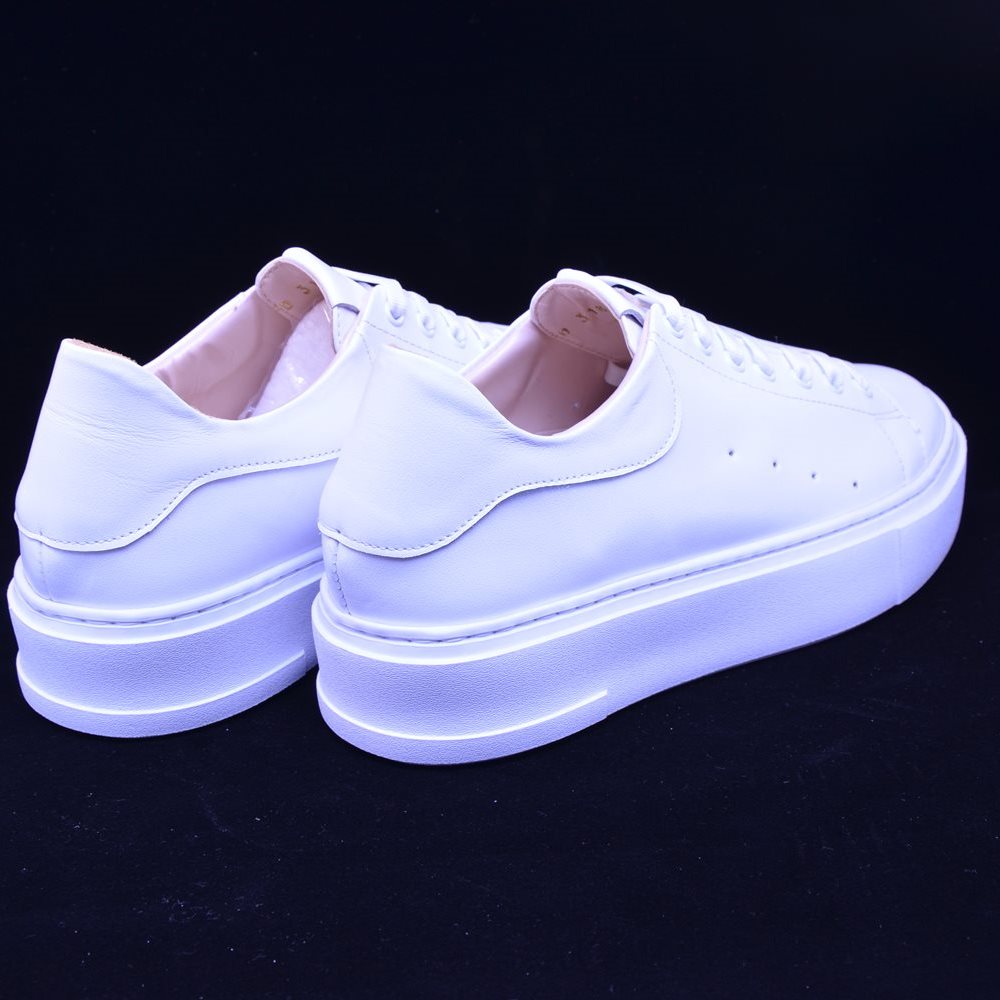 Pantofi casual dama 3181 albi