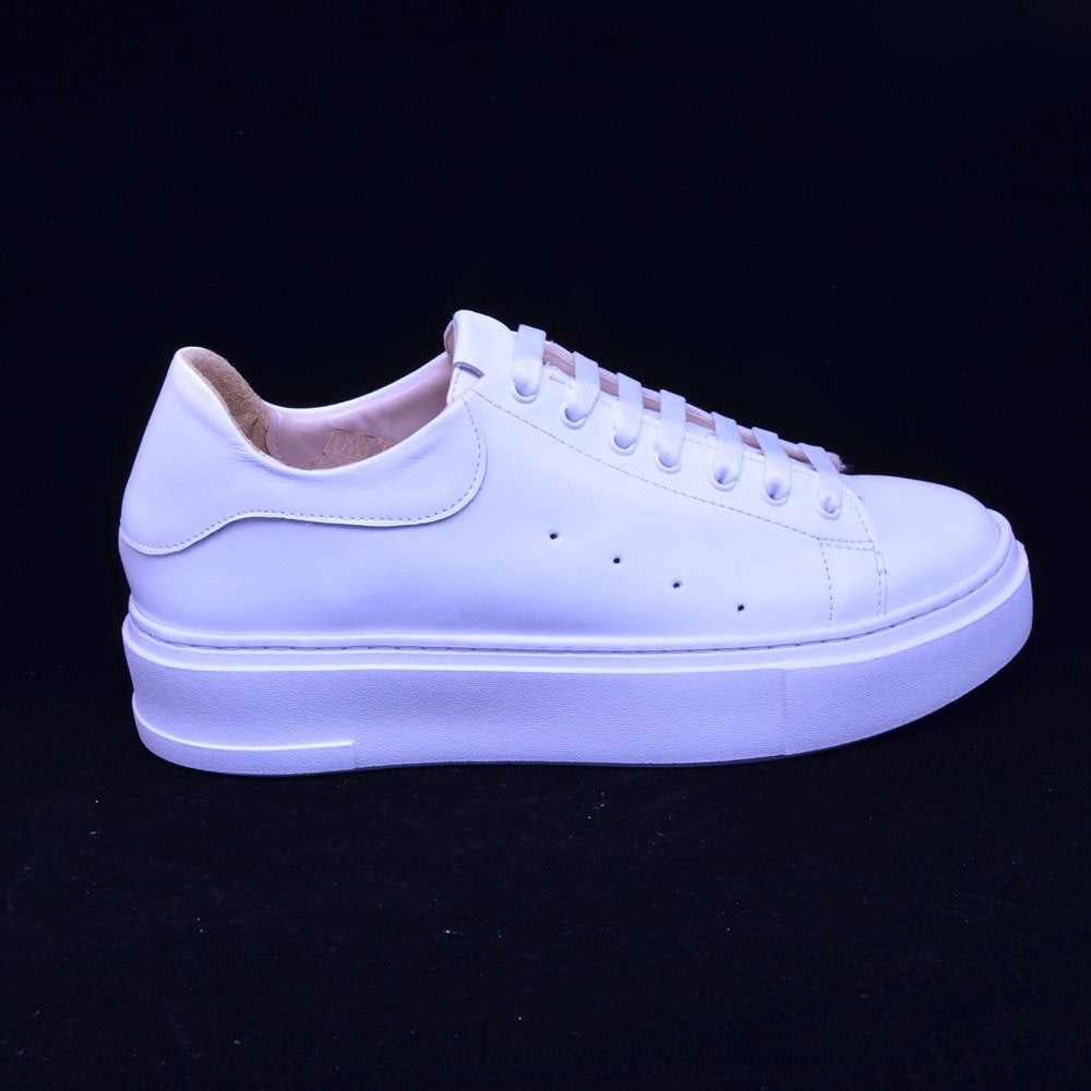 Pantofi casual dama 3181 albi