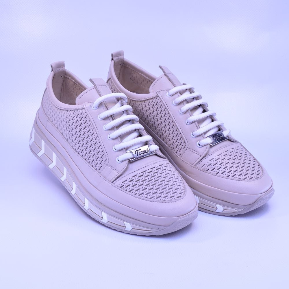 Pantofi casual dama 210YZ223 bej