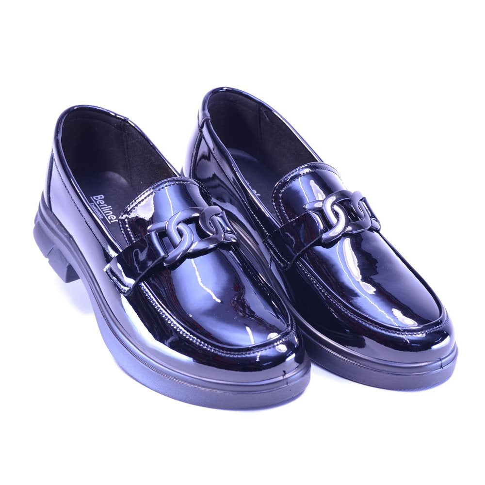 Pantofi casual dama 212 negri lacuiti