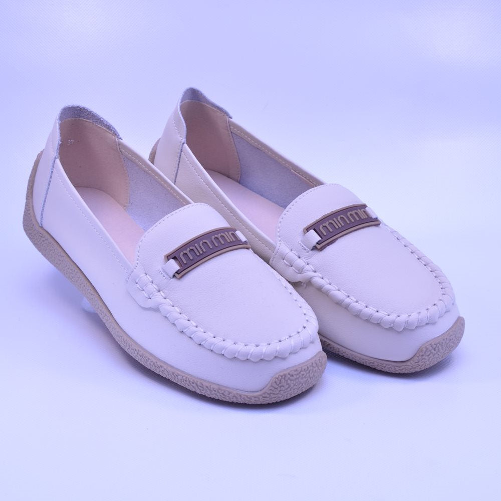 Mocasini dama 6028 crem