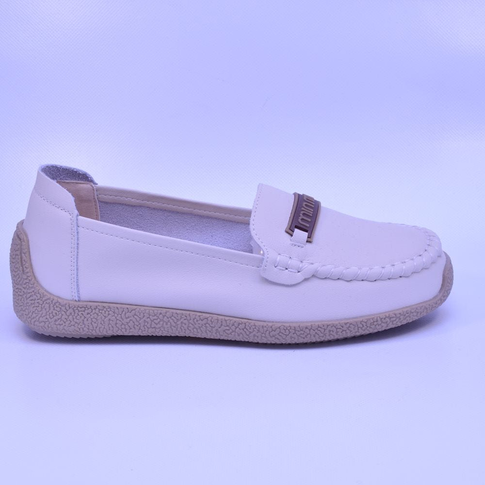 Mocasini dama 6028 crem