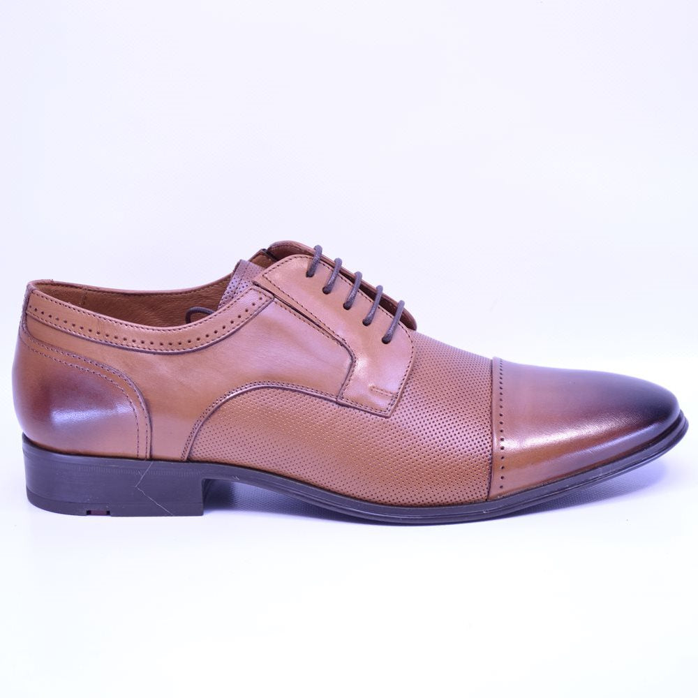 Pantofi barbati eleganti 6858 coniac