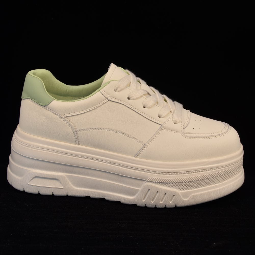 Pantofi casual dama 95530 verde