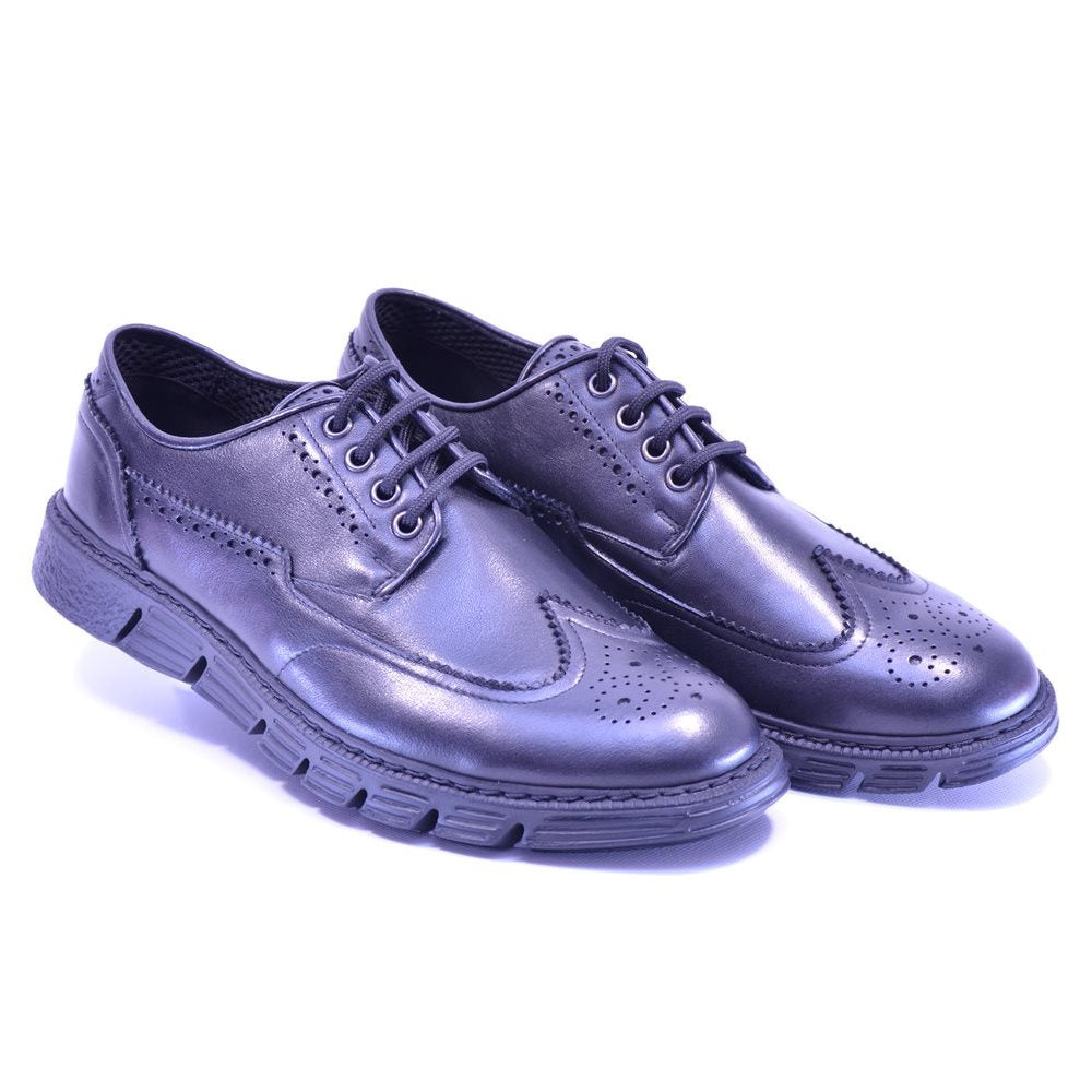 Pantofi barbati 6702 casual negri