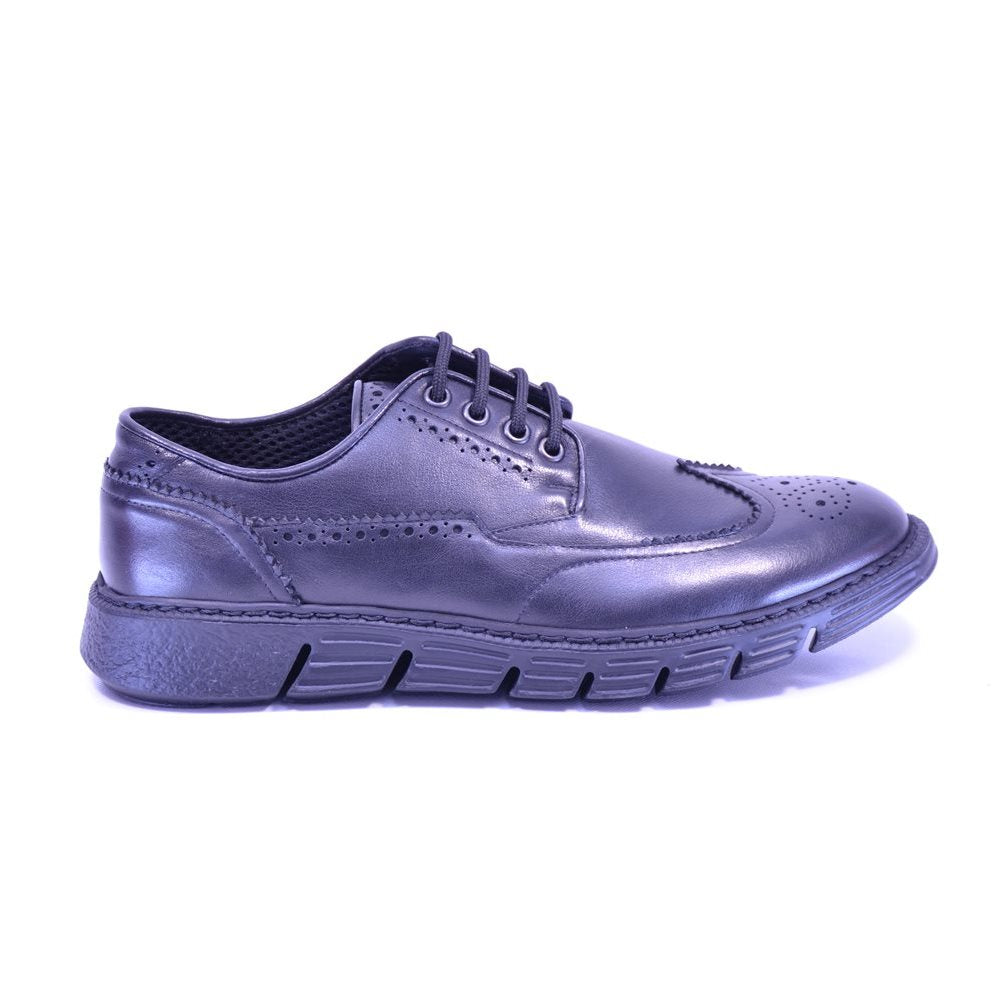 Pantofi barbati 6702 casual negri