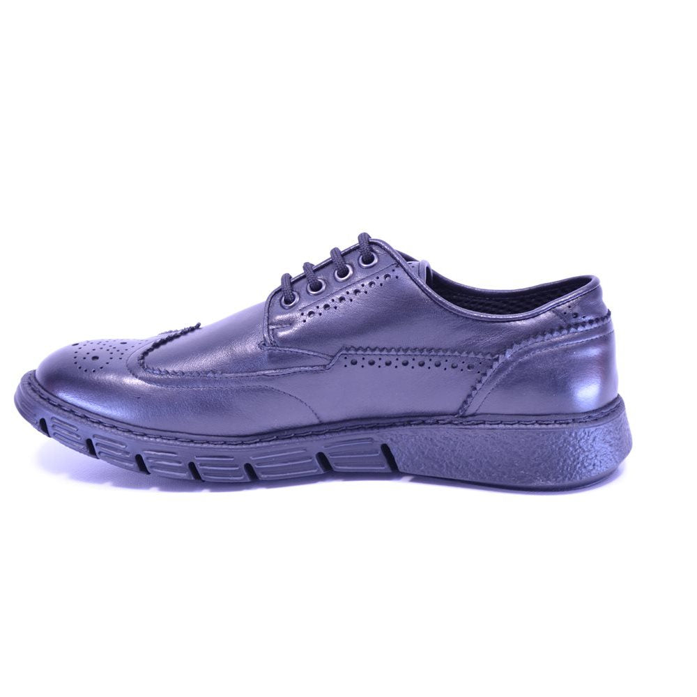 Pantofi barbati 6702 casual negri