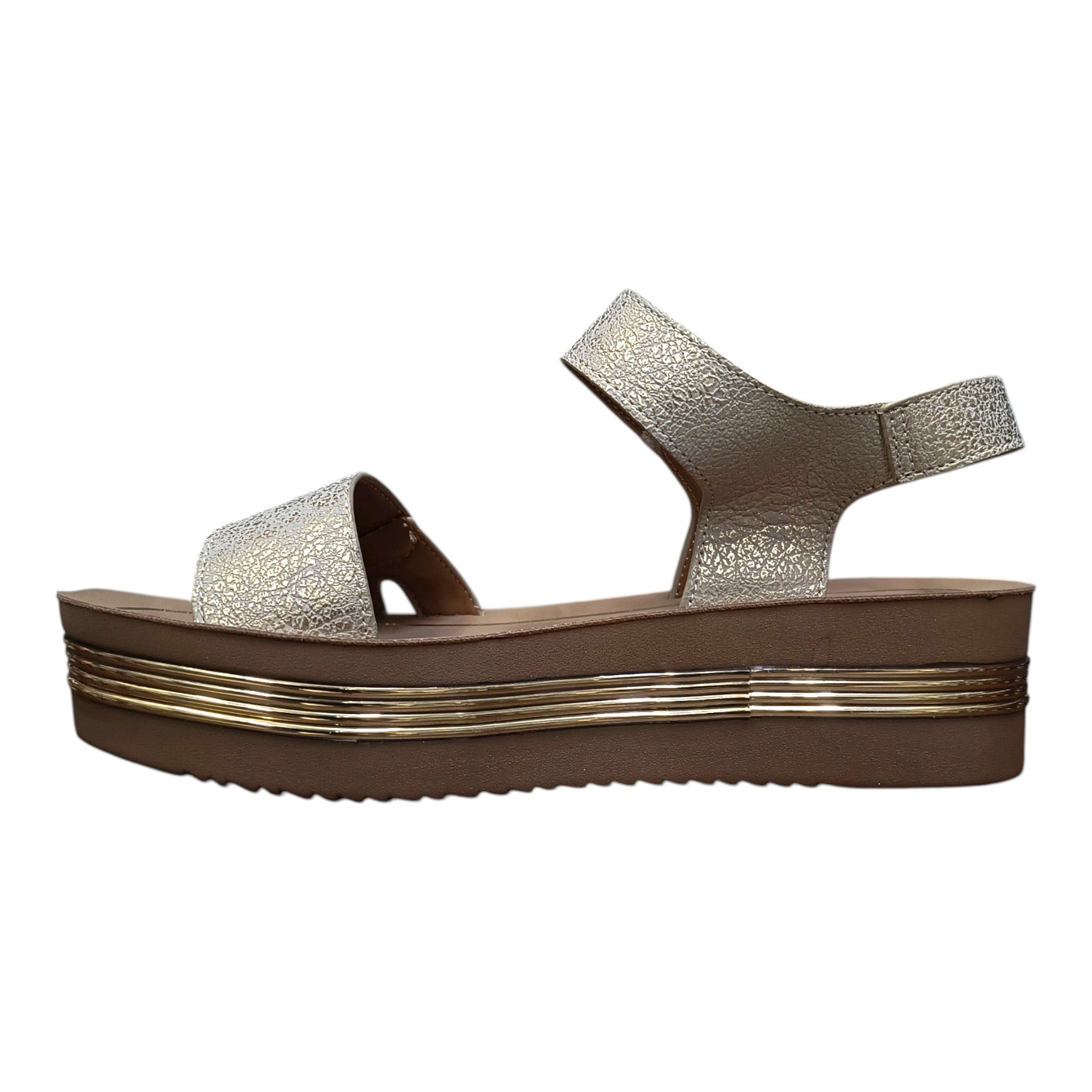 Sandale CD17 Auriu