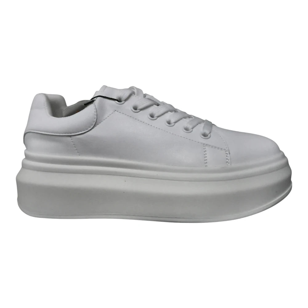 Pantofi sport 3A17 albi